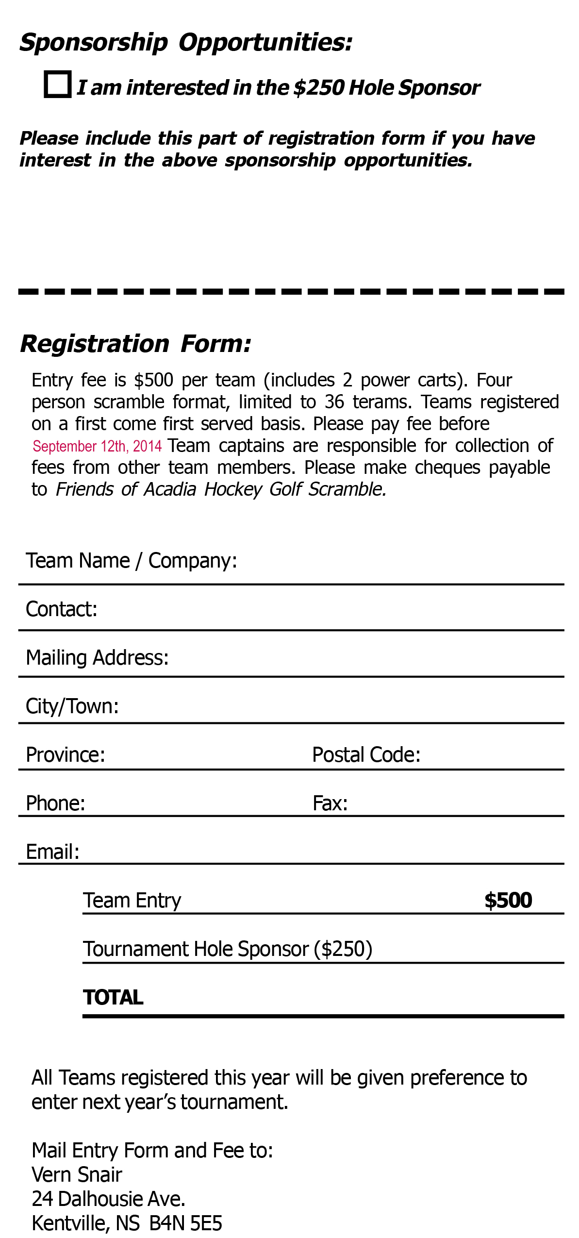 GolfScrambleSponsorship