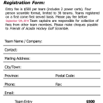 Golf Scramble Sponsorship