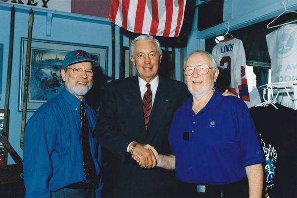 Jean Beliveau in 1998, touring thru Valley with Connie MacNeil and Garth Vaughan.